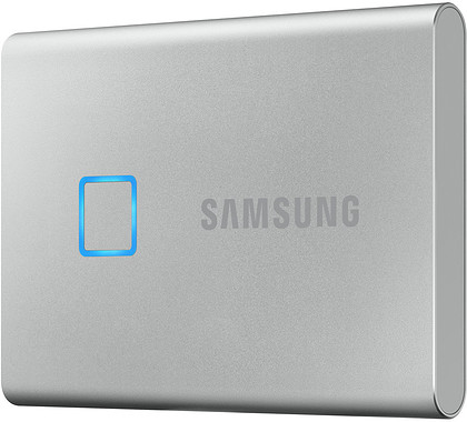 Dysk SSD Samsung T7 TOUCH 2 TB USB 3.2 Gen.2 SREBRNY (MU-PC2T0S/WW)