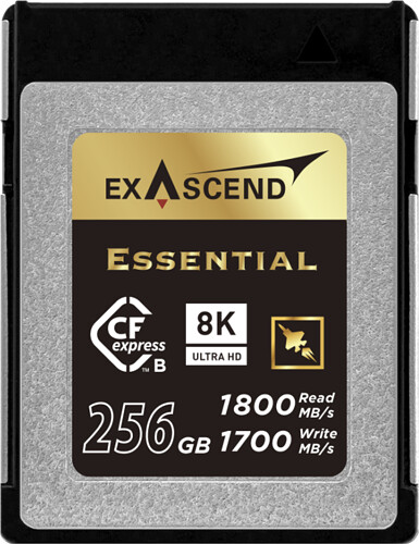 Karta pamięci Exascend CFexpress 256GB Type B Essential (1800MB/s)
