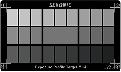 Sekonic tablica testowa Exposure Profile Target Mini