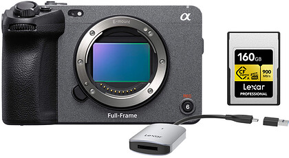 Kamera Sony FX3A + Studencki CASHBACK 2100zł + Karta pamięci Lexar CFexpress 160GB Type A + Czytnik kart Lexar