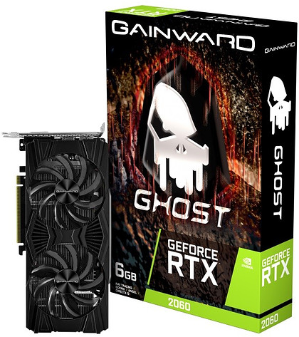 Karta graficzna Gainward RTX 2060 Ghost 6GB GDDR6 192BIT