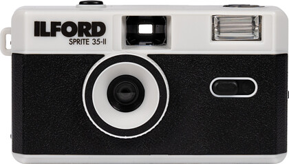 Aparat analogowy ILFORD Camera Sprite 35-II Black & Silver