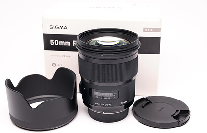 Obiektyw Sigma 50mm f/1,4 DG HSM Art (Nikon) sn:56778795 - Używany