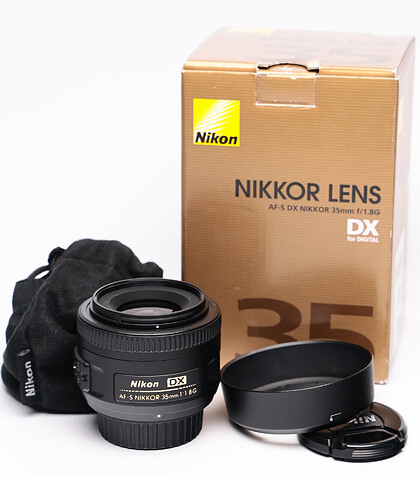 Obiektyw Nikkor AF-S DX 35mm f/1,8G - sn:3126308 - Używany