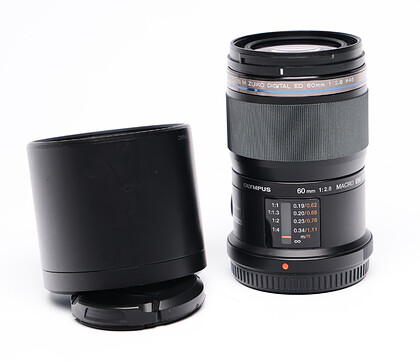 Obiektyw OM System M.Zuiko Digital ED 60mm f/2.8 Macro - sn:ABQ203856 - Używany