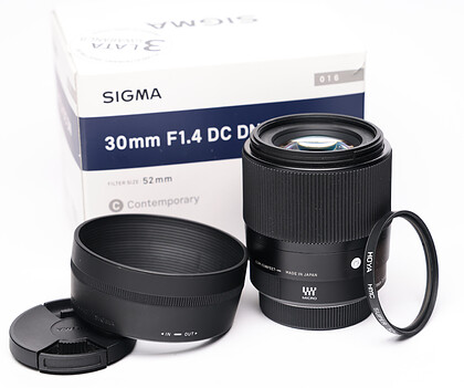 Obiektyw Sigma 30mm f/1,4 DC DN Contemporary Mikro 4/3 (Olympus/Panasonic) - sn:56006090 - Używany