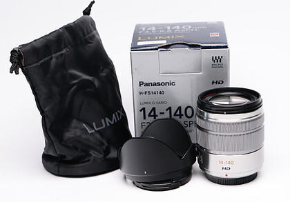Panasonic obiektyw 14-140/3.5-5.6 G Vario ASPH HD  sn:HN8CG108179 - Używany