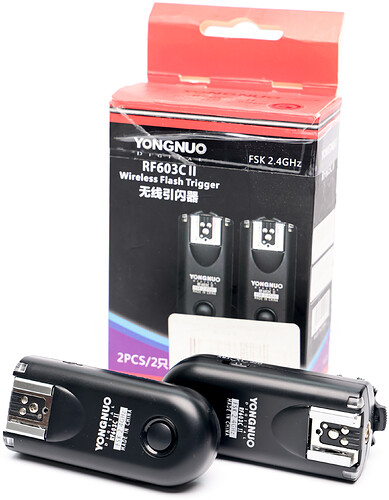 Yongnuo wyzwalacz radiowy RF-603II (Canon) - Używany