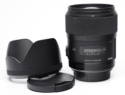 Obiektyw Sigma 35mm f/1,4 DG HSM Art (Canon) - sn:53803911 - Komis