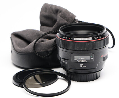 Obiektyw Canon EF 50mm f/1.2L USM - sn:692840  - Używany