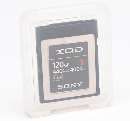 Karta pamięci Sony XQD G 120GB (440MB/s) (QDG120F) - Używana