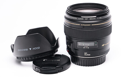 Obiektyw Canon EF 85mm f/1.8 USM- sn:7502002791 - Używany