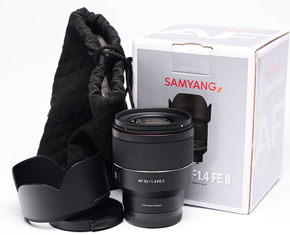 Obiektyw Samyang 50mm f/1,4 AF SONY FE II - sn:GAP22135 - Komis