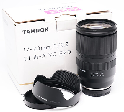 Obiektyw Tamron 17-70mm f/2.8 Di III-A VC RXD (FujiFilm) + Filtr UV - sn:038833 - Używany