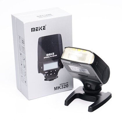 Lampa błyskowa MeiKe Meike MK-320 Canon TTL HSS (fujifilm)- sn:18930001 - Używany