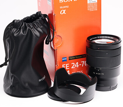 Obiektyw Sony Vario-Tessar T* FE 24-70mm f/4 ZA OSS - sn:47425898 - Używany + Filtr UV