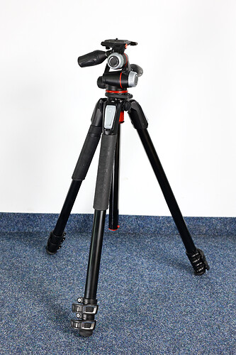 Statyw Manfrotto MT055X PRO3 + głowica trzykierunkowa MHX PRO-3W (MK055XPRO3-3W) - Używany *FV 23%