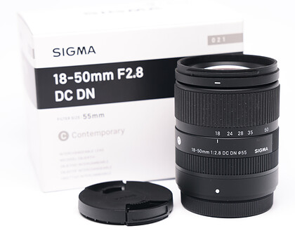 Obiektyw Sigma 18-50mm f/2.8 DC DN I Contemporary (Fujifilm X) - sn:58117128 - Używany