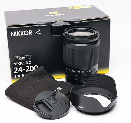 Obiektyw Nikkor Z 24-200mm f/4-6.3 VR - sn:20189733 - Używany *gwarancja do 16-05-2026