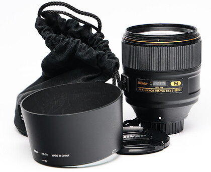 Obiektyw Nikkor AF-S 105mm f/1,4E ED - sn:2021260 - Komis