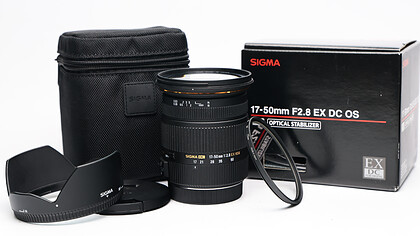 Obiektyw Sigma 17-50mm f/2,8 EX DC OS HSM (Canon) - sn:155177991 - Komis
