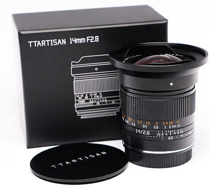 Obiektyw TTartisan  14 mm f/2.8 L-mount - sn:814101483F - Używany