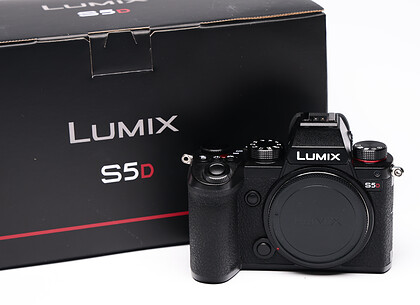 Bezlusterkowiec Panasonic Lumix S5D - sn:W34JB002621 - Używany *gwarancja 4-02-2027
