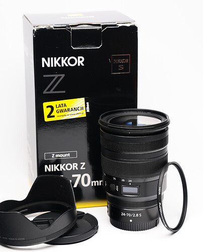 Obiektyw Nikkor Z 24-70mm f/2.8 S - sn:20060576 - Używany