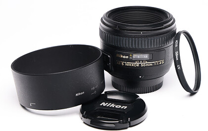 Obiektyw Nikkor AF-S 50mm f/1,4G - sn:251206 - Używany