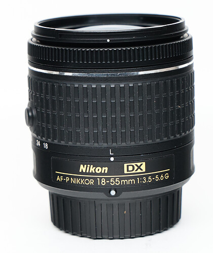 Obiektyw Nikkor AF-P DX 18-55mm f/3,5-5,6G - sn:20232025 - Komis