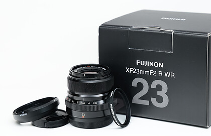 Obiektyw Fujinon XF 23mm f/2 R WR + filtr UV - sn:2AB05977 - Używany