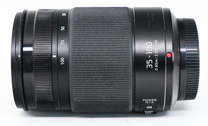 Obiektyw Panasonic LUMIX G X Vario 35-100mm f/2.8 ASPH II POWER O.I.S. - sn:JG2CE201602 - Używany