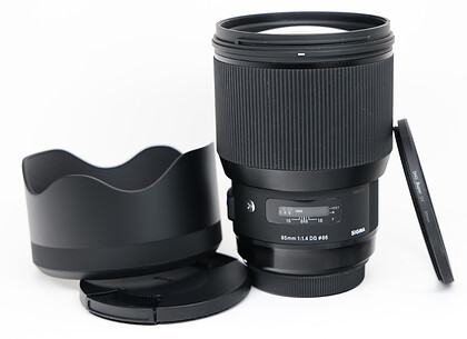 Obiektyw Sigma 85mm f/1,4 DG HSM Art (Canon) - sn:55841720 - Używany