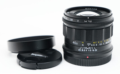 Obiektyw Voigtlander Nokton 40mm f/1,2 do Nikon Z - sn:07421393 - Używany
