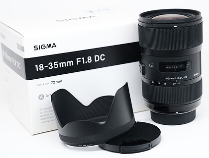 Obiektyw Sigma 18-35mm f/1,8 DC HSM Art (Nikon) - sn:55251109 - Używany