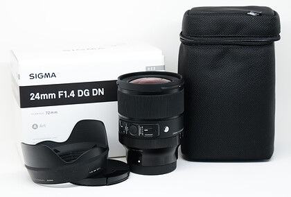 Obiektyw Sigma 24mm f/1,4 DG DN Art (Sony E) - sn:56676082 - Używany