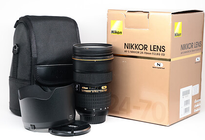 Obiektyw Nikkor AF-S 24-70mm f/2,8G - sn:1232246 - Używany