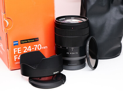 Obiektyw Sony Vario-Tessar T* FE 24-70mm f/4 ZA OSS - sn:0564411 - Używany