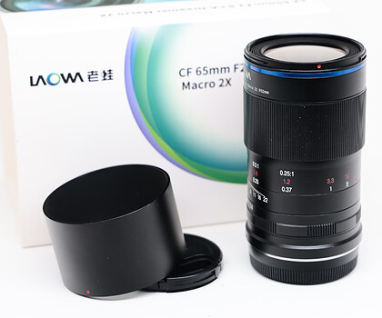 Obiektyw Laowa 65mm f/2,8 Ultra Makro APO (Fujifilm X) - sn:009371- Używany