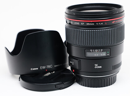 Canon EF 35mm f/1,4 L USM - sn:158803 - Używany