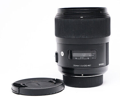 Obiektyw Sigma 35mm f/1,4 DG HSM Art (Nikon) - sn:50337897 - Używany