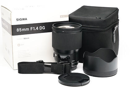 Obiektyw Sigma 85mm f/1,4 DG HSM Art (Canon) - sn:L56483357 - Używany