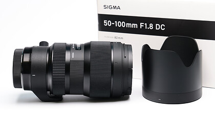 Obiektyw Sigma 50-100mm f/1,8 DC HSM Art (Canon) - sn:57218909 - Używany *Gwarancja do 4-7-2026