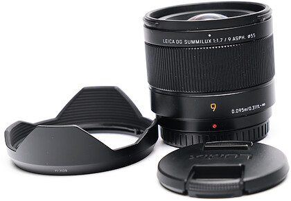 Obiektyw Panasonic LEICA DG Summilux 9mm f/1.7 ASPH - sn:XG2EA201025 - Używany