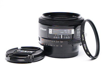 Obiektyw Nikkor AF 50mm f/1,8 - sn: - Używany