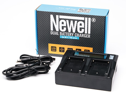 Ładowarka Newell podwójna LCD Dual Charger do Sony serii NP-F - Używana