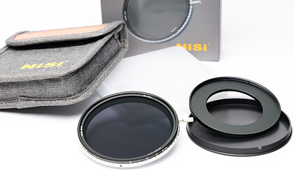 Filtr szary Nisi o zmiennej przepuszczalności TRUE COLOR ND-VARIO (ND1-5), 82mm - Używany