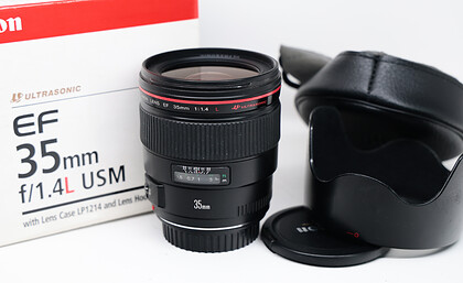 Canon EF 35mm f/1,4 L USM - sn:79772 - Używany