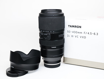 Obiektyw Tamron 50-400mm f/4.5-6.3 Di III VC VXD (Sony E) - sn:031613 - Używany