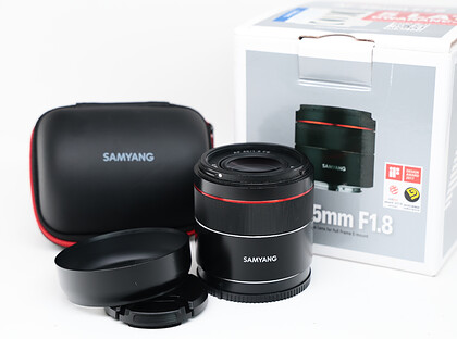 Obiektyw Samyang AF 45mm f/1,8 FE - sn:CFP15042 - Używany